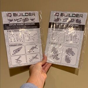 IQ Builder Puzzle Sets: Airplane & Train